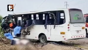 Tragedia en La Libertad: seis mujeres mueren tras violento choque de bus