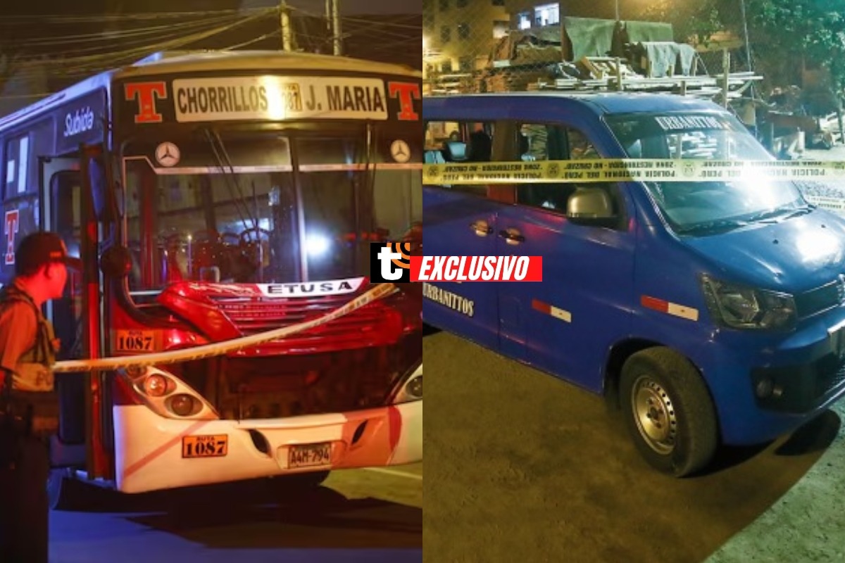 Mafias balean a unidades de transporte