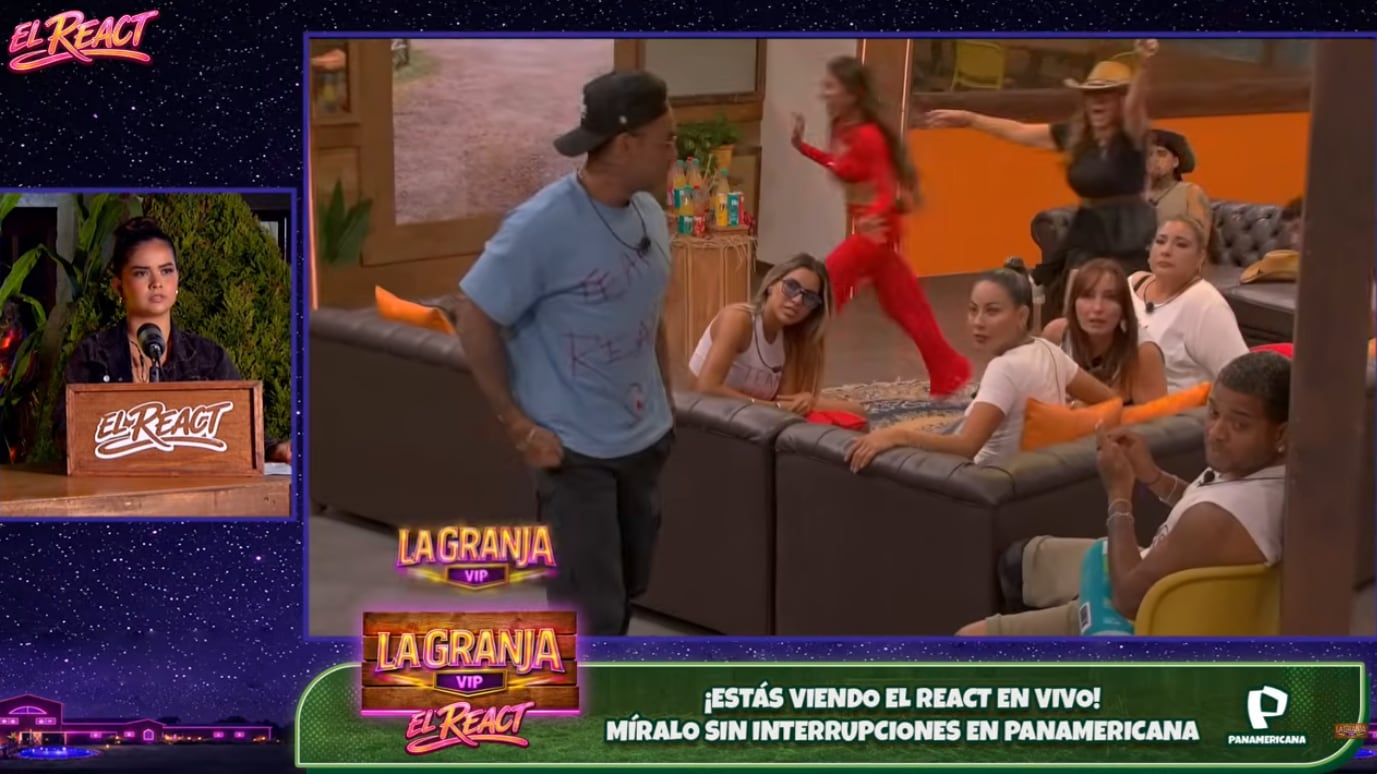 'Team reales' consternado al darse cuenta que Mark Vito fue eliminado de 'La Granja vip'.