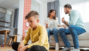 ¿Cómo decirle a los hijos que se van a separar?