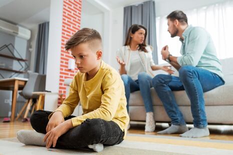 ¿Cómo decirle a los hijos que se van a separar?