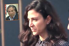 Chantal Toledo es captada tras visitar su padre Alejandro Toledo en el penal de Barbadillo | VIDEO