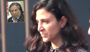 Chantal Toledo reaparece después de 15 años y es captada tras visitar a su padre Alejandro Toledo en prisión