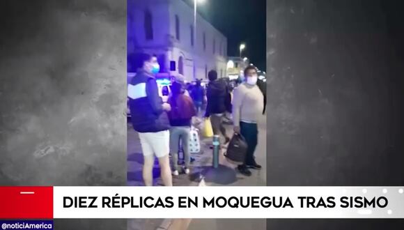 Fuerte sismo remeció esta noche Moquegua