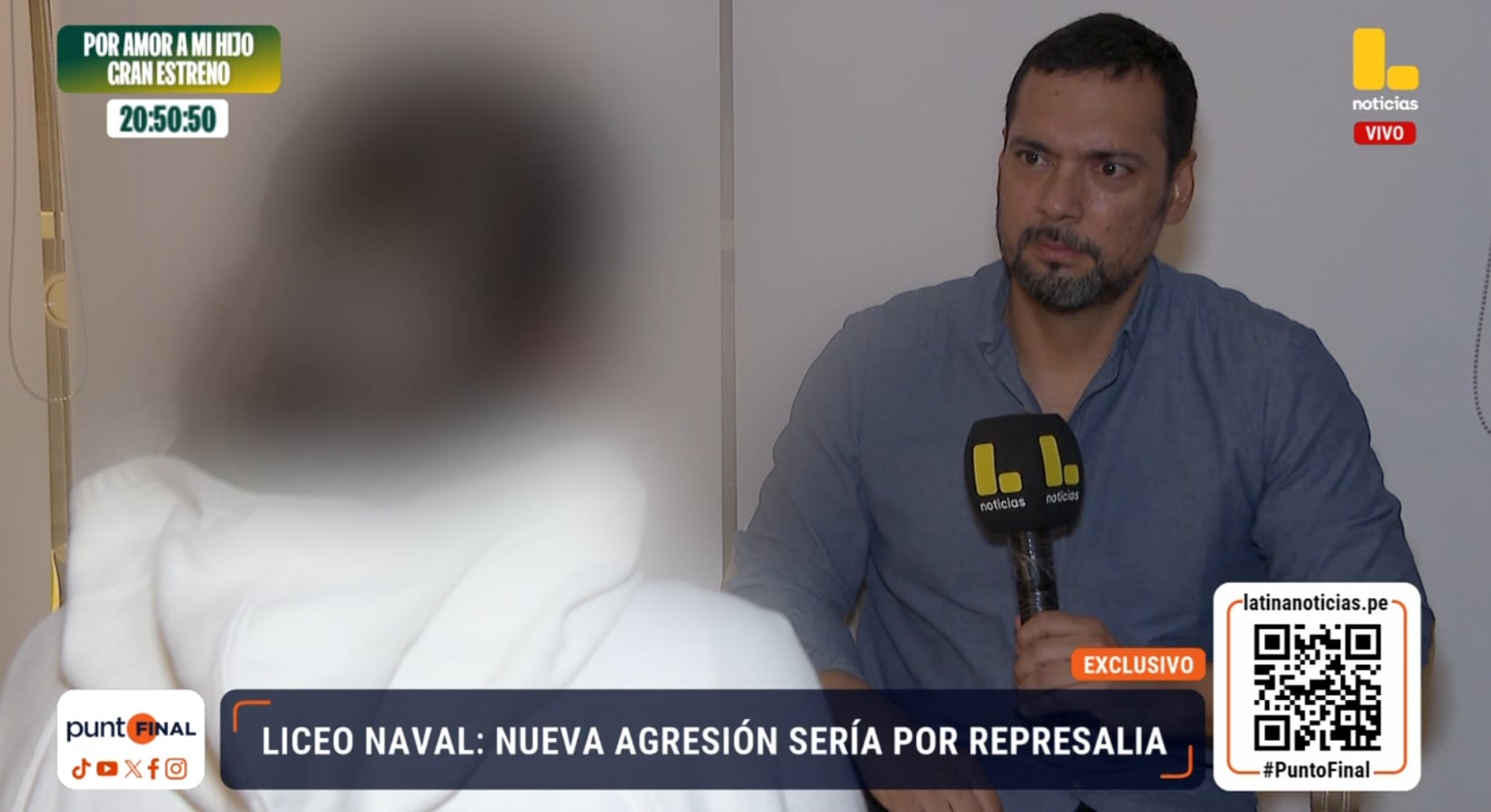 Familiar de escolar del Liceo Naval Almirante Guise recluído en 'Maranguita' asegura que joven es inocente.