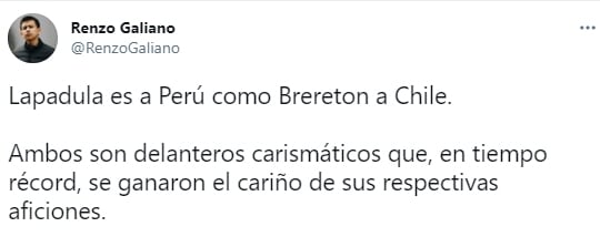 Hinchas llaman 'Lapadula chileno' a Ben Brereton en redes sociales
