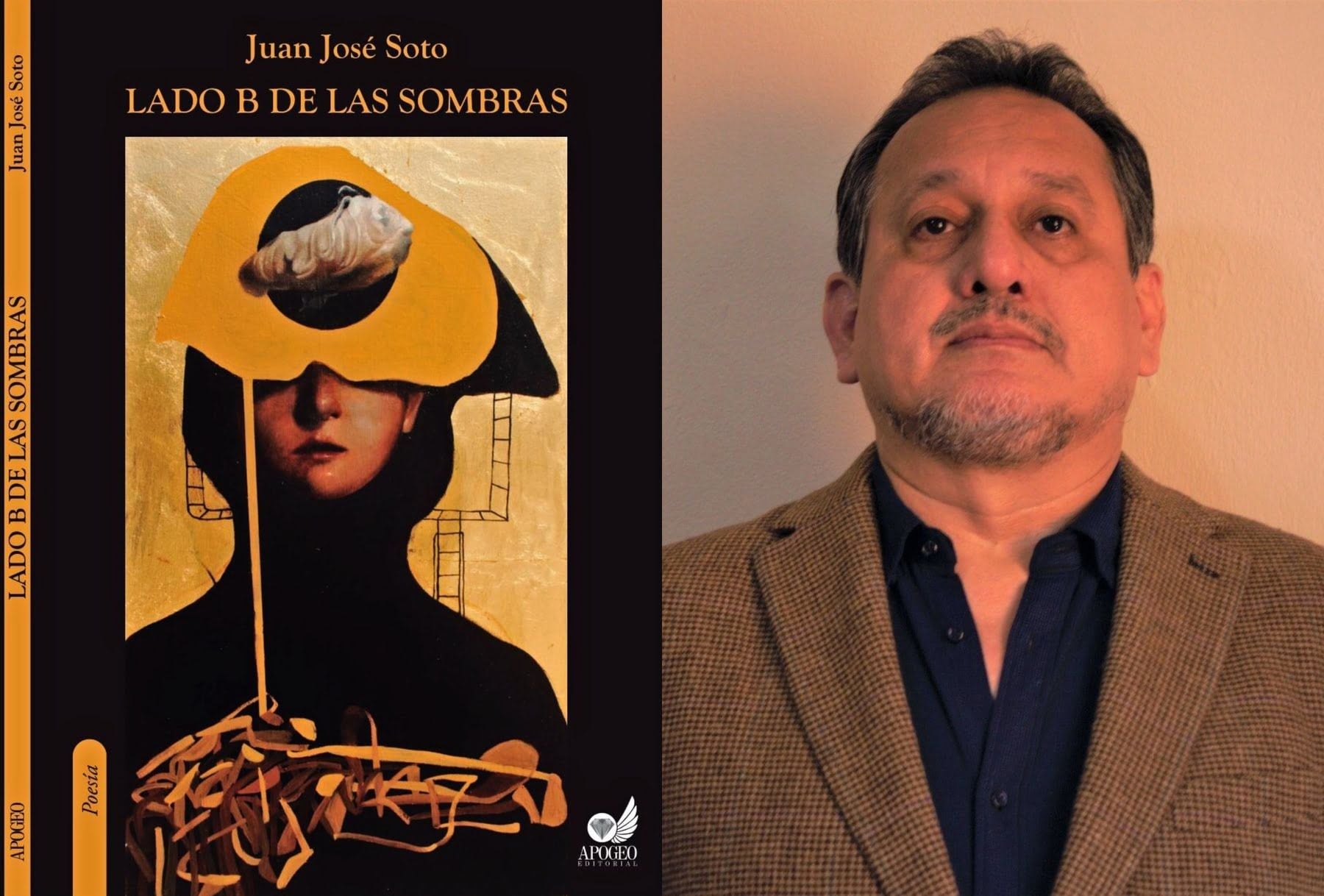 Juan José Soto Bacigalupo iba a presentar este jueves su más reciente obra 'Lado B de las sombras'