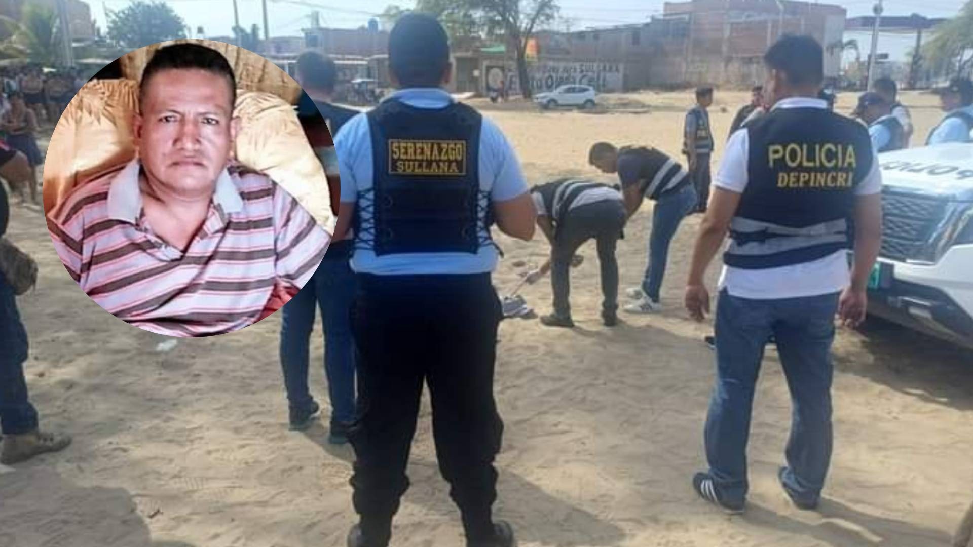 Sullana: Sicarios alean a dirigente de construcción civil a plena luz del día.