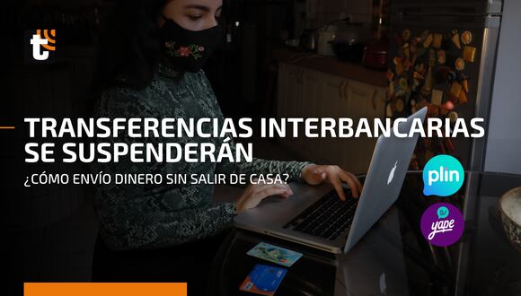 Transferencias interbancarias se suspenderán: ¿cómo envío dinero sin salir de casa?
