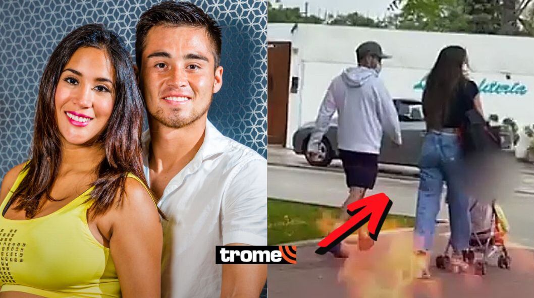 Melissa Paredes y Rodrigo Cuba caminan juntos tras su divorcio