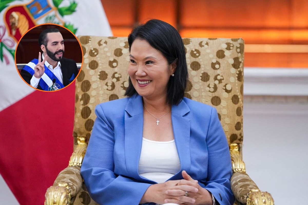 Keiko Fujimori se reunira con Nayib Bukele. (Agencias)