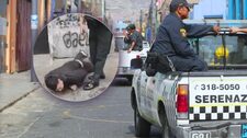 ¡Caen a balazos! Policía intervino a presunto grupo de extorsionadores en Barrios Altos