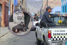 ¡Caen a balazos! Policía intervino a presunto grupo de extorsionadores en Barrios Altos