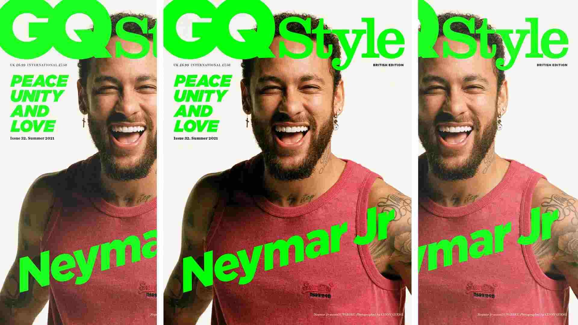 Neymar conversó con la revista francesa GQ. (Foto: GQ)