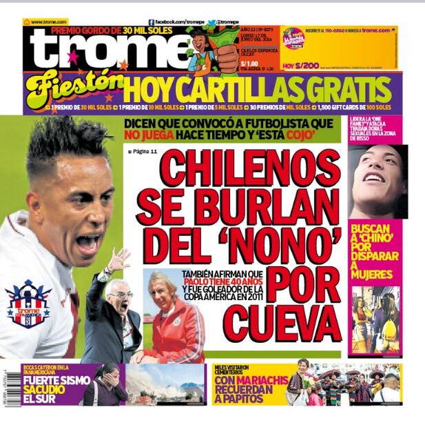Portada Trome