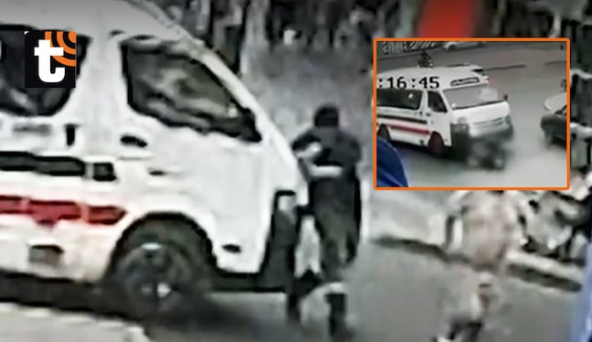 ¡Tragedia en SMP! Cámara capta el instante en el que joven muere tras ser arrollado por una combi