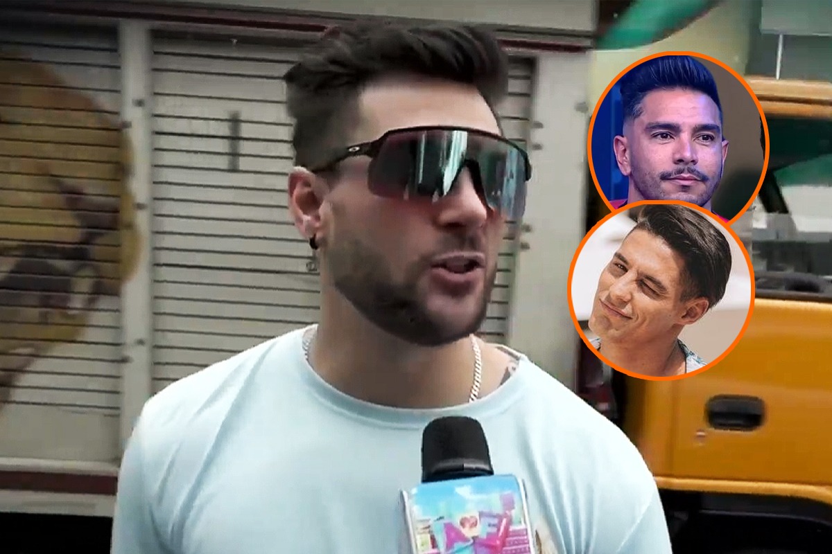 Nicola Porcella habló acerca del apoyo que recibió de parte de Facundo y Rafael.