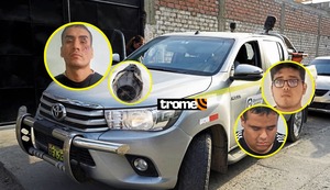 Comas: Capturan a ‘tombo’ que robó camionetón con granada