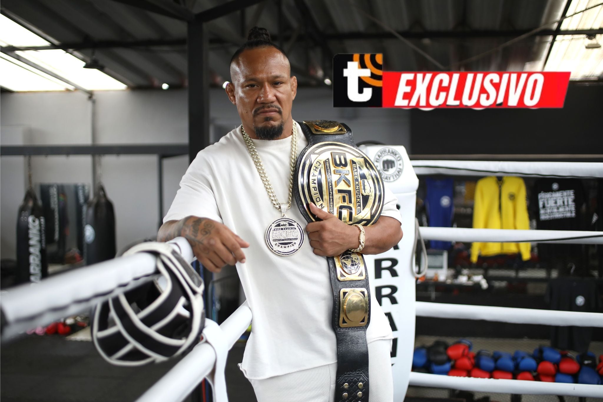 Luis 'Baboon' Palomino señala que pronto creará una ONG en el país, para darle más apoyo al talento que existe en el país para el box (Foto: Diana Marcelo)