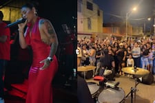 ¡Show terminó en pánico! Balacera interrumpe concierto callejero de Masiel Málaga en pleno estado de emergencia en el Callao