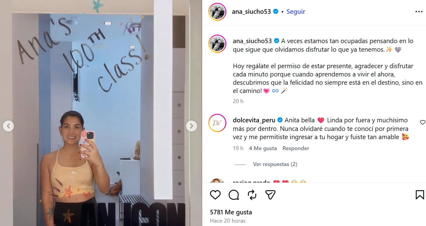 Ana Siucho lanza reflexivo mensaje en medio de rumores de reconciliación con Edison Flores.