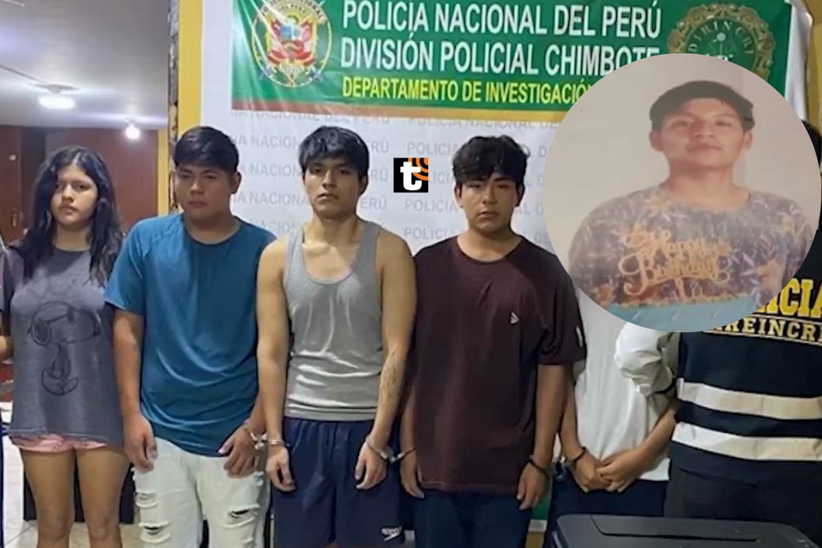 Cinco sospechosos, entre ellos un menor de edad, fueron detenidos por la muerte de Andrés (círculo).