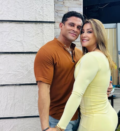 Foto de Karla Tarazona y Christian Domínguez ahora que son pareja.