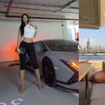 La vida lujosa de ex Miss Perú Lesly Reyna en Dubai