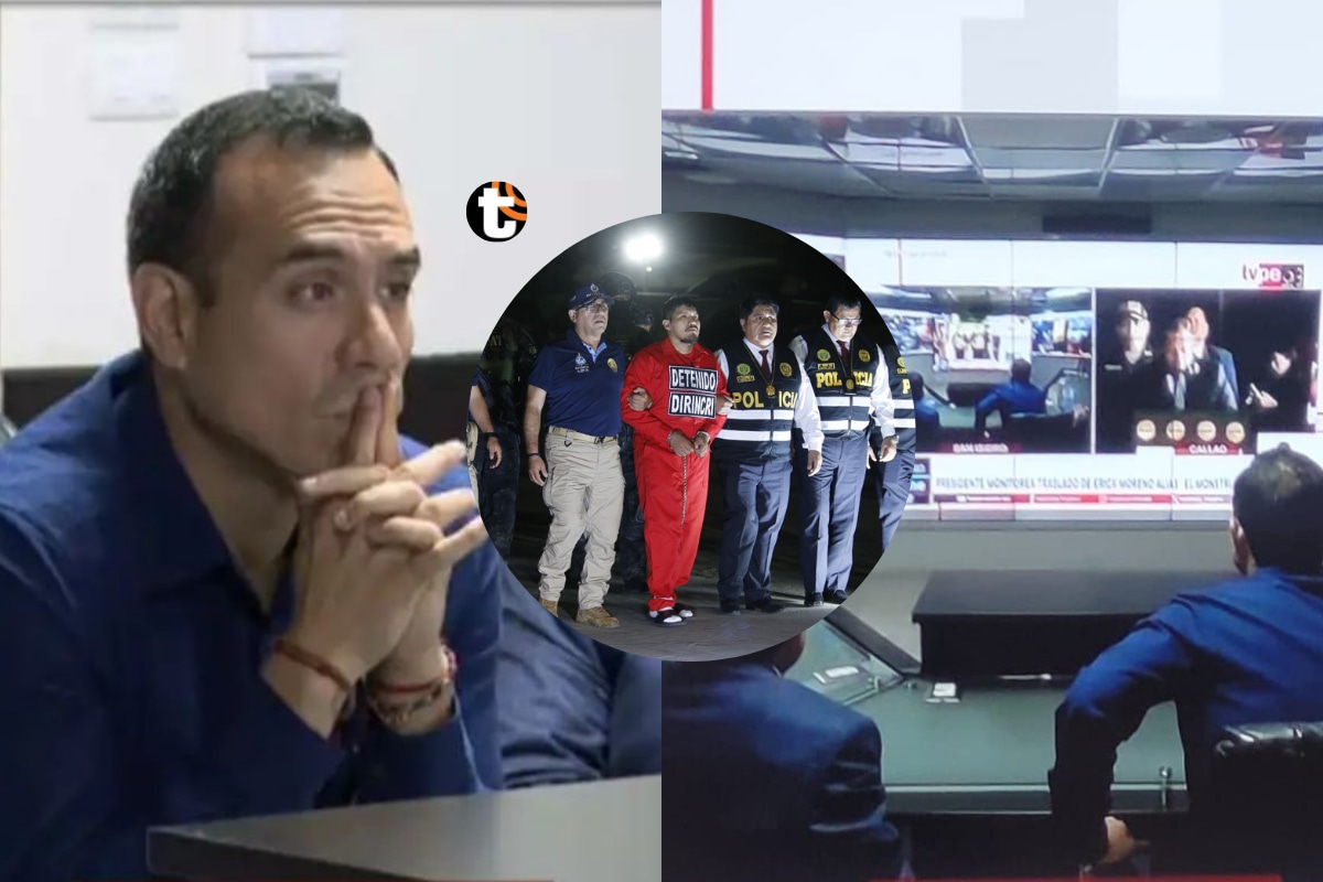 Jerí monitoreó traslado de El Monstruo desde el Ministerio del Interior.