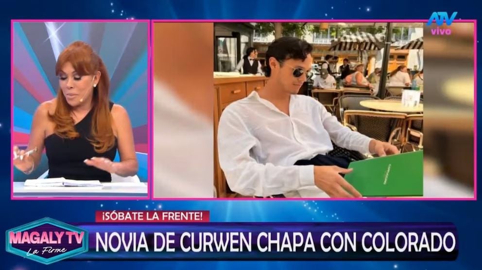 Novia de Curwen fue ampayada con un tal 'Grimy'.