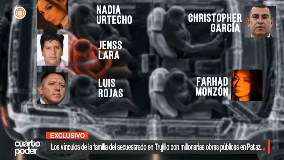 Luis Rojas se encontraba al lado de Jenss Lara durante el sangriento secuestro. Foto: Cuarto poder
