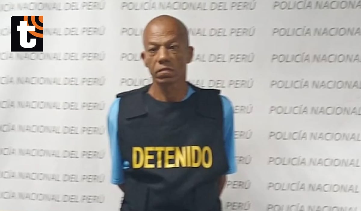 Santos Isaac Barrantes Arrojo fue capturado por la PNP.