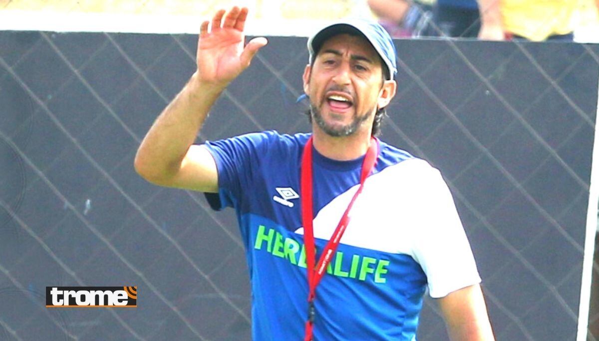 Cristian Diaz entrenó ala universidad san martín en el 2015 (Foto: @dUsmp)