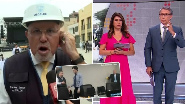 Federico Salazar y Carlos Bruce protagonizan fuerte cruce en vivo