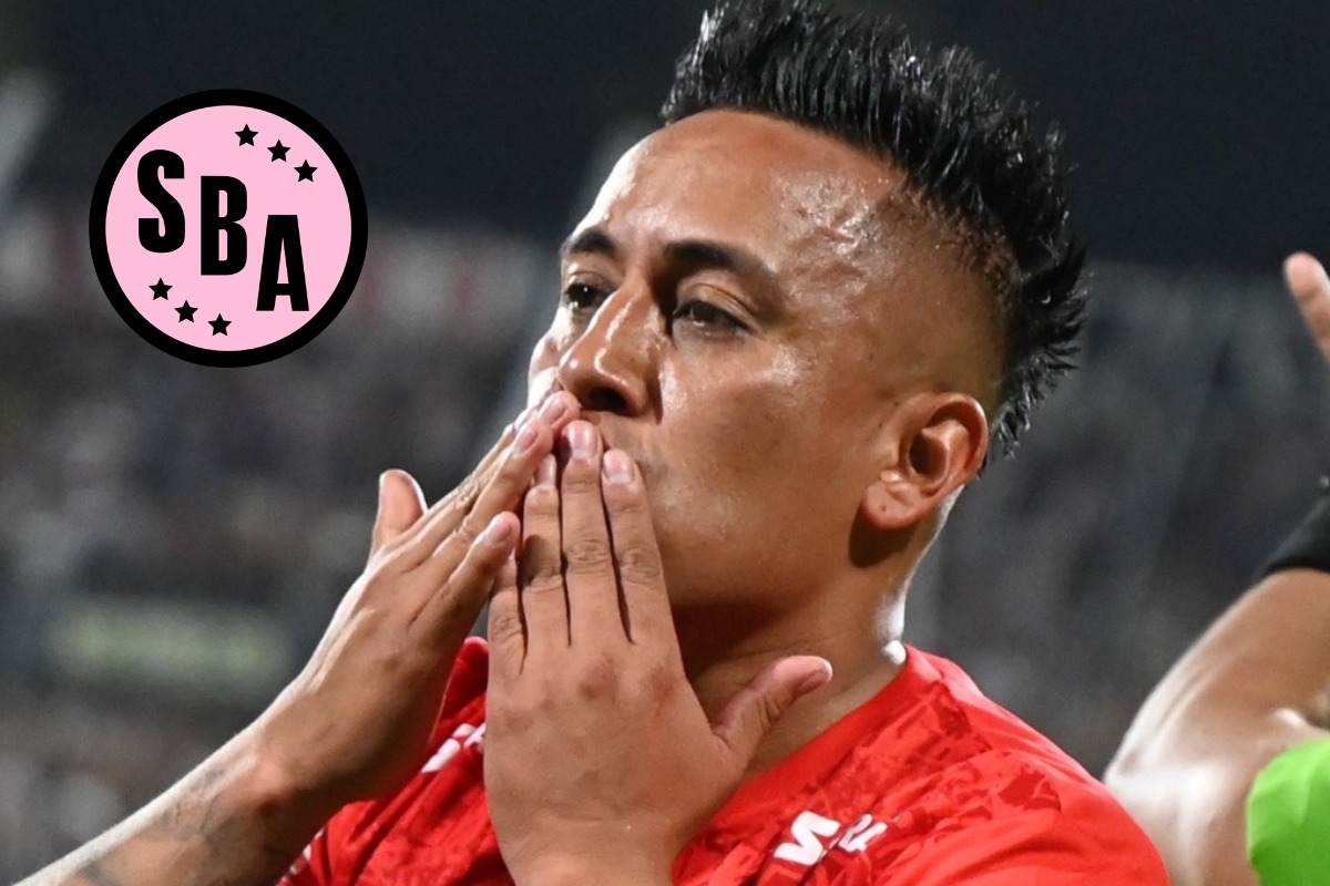 Christian Cueva en la mira de 'la misilera' el Sport Boys. (@gec)