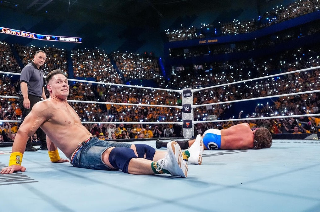 John Cena suma 100 victorias en Eventos Premium Live. (WWE Corp)