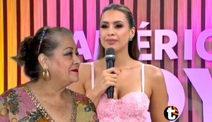 Milett se incomoda EN VIVO con América Hoy por doña Martita : “A mí todo, a mi mami no”