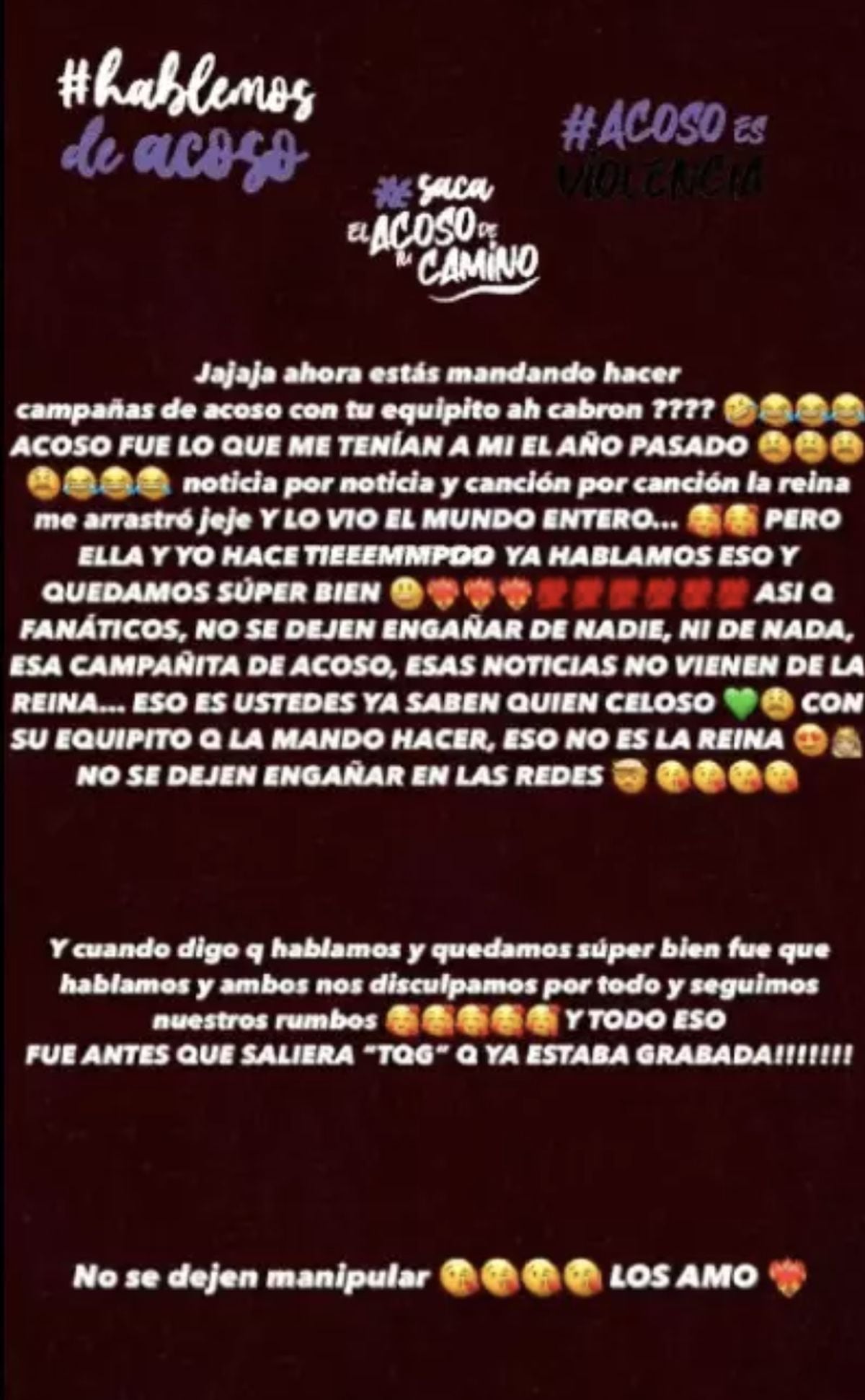 El contundente mensaje del boricua (Foto: Anuel AA / Instagram)