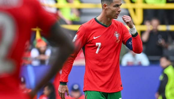 Cristiano Ronaldo marcó un record en la Eurocopa| Foto: AFP