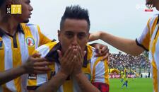 Christian Cueva anotó un tanto en su primer duelo con la camiseta del Juan Pablo II en la Liga1