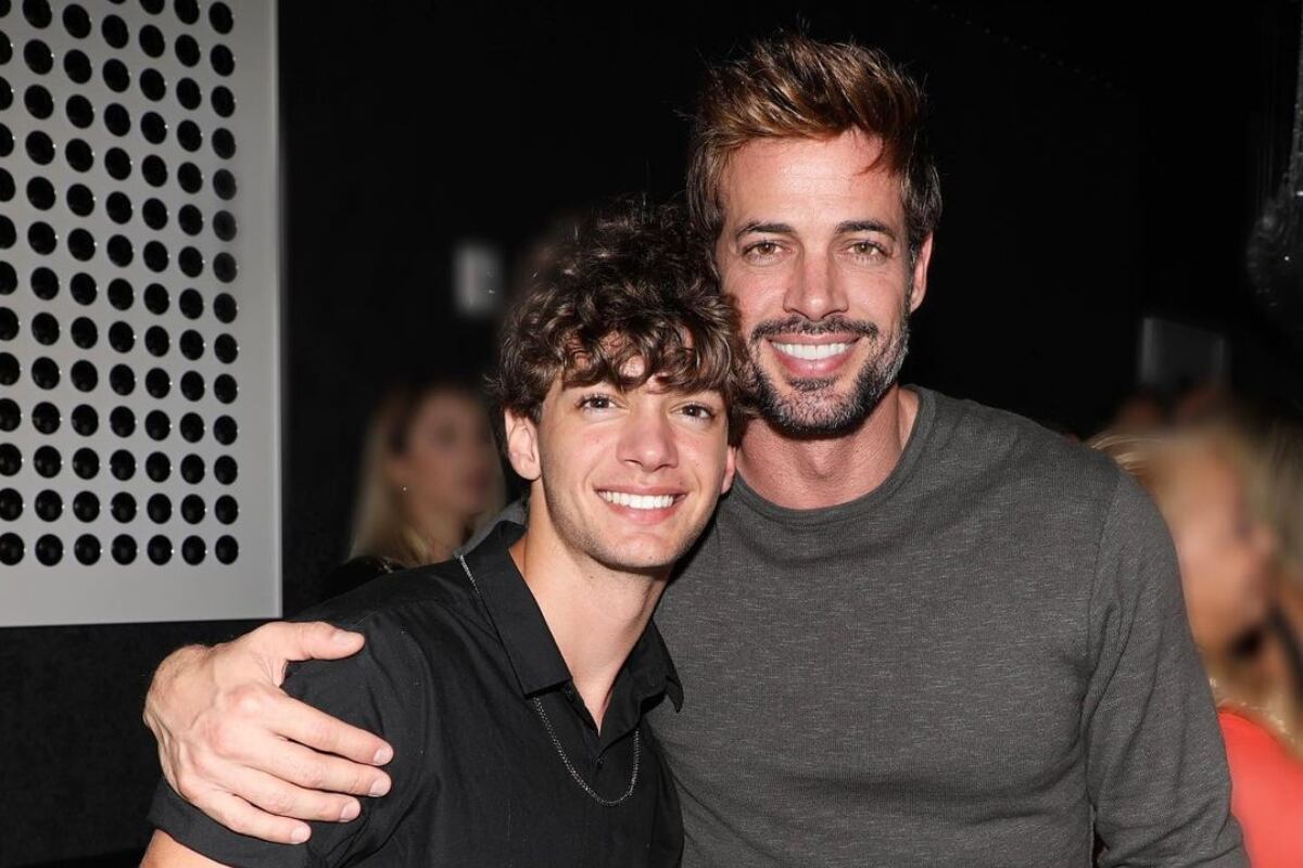 William Levy junto a su primer hijo (Foto: Christopher Levy / Instagram)