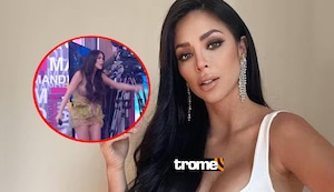 Sheyla Rojas se enoja y se retira del set de “Mande quien mande” en vivo: “Cómo me hacen esto?”
