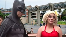 Batman y Harley Quinn salieron de Ciudad Gótica para votar en las Elecciones Regionales y Municipales 2026