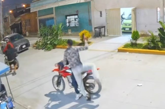 Gracias a las cámara de seguridad se pudo ver el rostro de los delincuentes. (Latina)