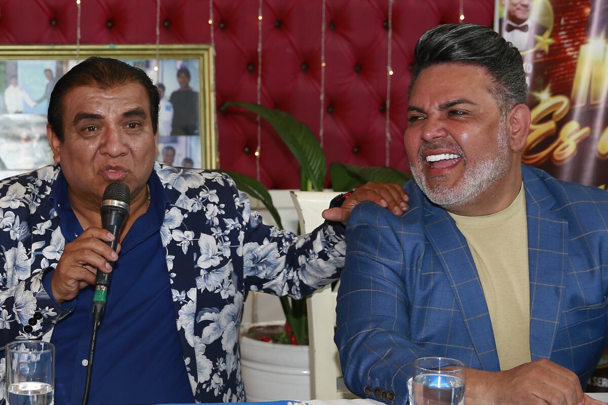 Manolo Rojas y Andrés Hurtado