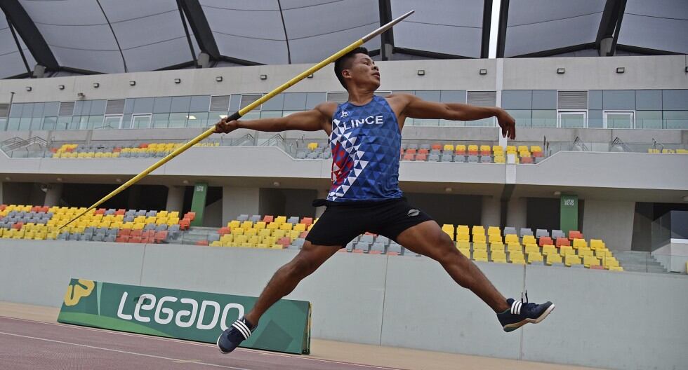 Mauro Valera, el atleta shipibo que marca historia como lanzador de jabalina. (Trome / Legado)