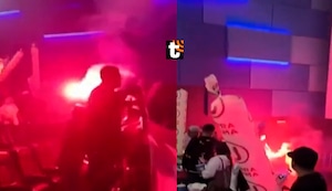 Terror en Cineplanet: Hinchas de Universitario encendieron bengalas y casi ocurre tragedia en sala de cine