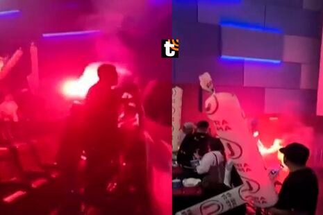Terror en Cineplanet: Hinchas de Universitario encendieron bengalas y casi ocurre tragedia en sala de ci...