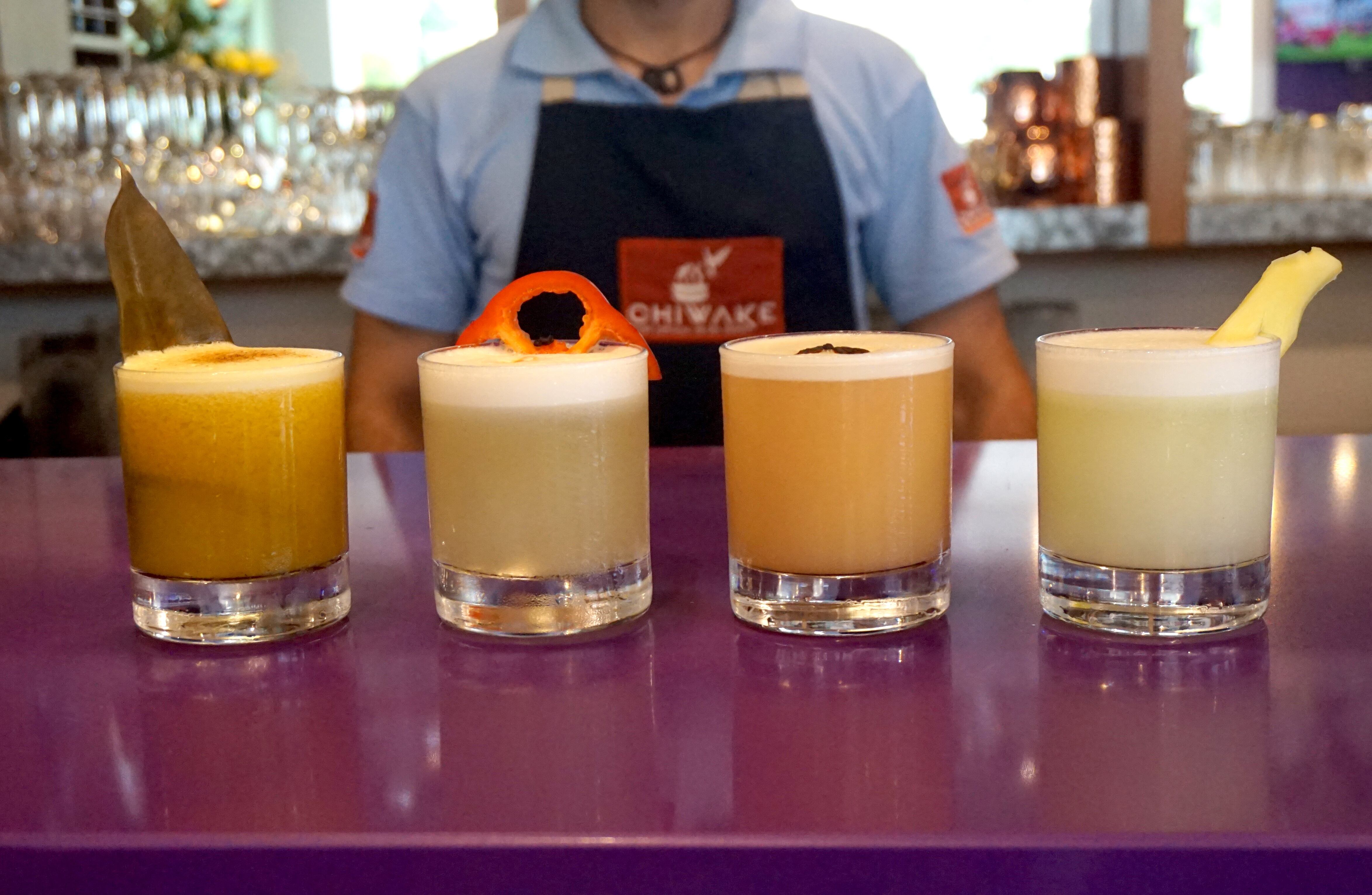 Te ofrecemos una lista de marcas y bares donde trabajan con sabores nuevos a base de pisco y combinaciones poco usuales para celebrar este fin de semana. (Foto: Difusión / Chiwake)