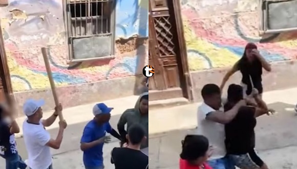 TROME | Gresca familiar convierte el ‘Pasaje de la Salsa’ del Callao en campo de batalla. Video: Panamericana